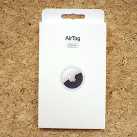 【新品 未開封】Apple 純正 AirTag エアタグ 4パック MX542ZP/A A2187 本体《全国一律送料430円》(QLA1133-3)