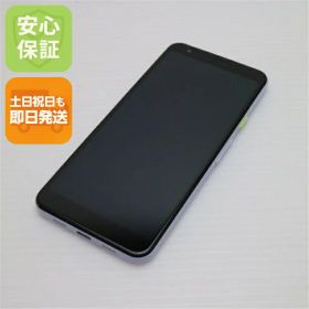 【中古】 超美品 Google Pixel 3a パープリッシュ スマホ 本体 白ロム 中古 土日祝発送OK