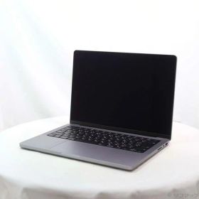 【中古】Apple(アップル) MacBook Pro 14.2-inch Early-2023 MPHE3J／A Apple M2 Pro 10コアCPU_16コアGPU 16GB SSD512GB スペースグレイ 〔15.7 Sequoia〕 【258-ud】
