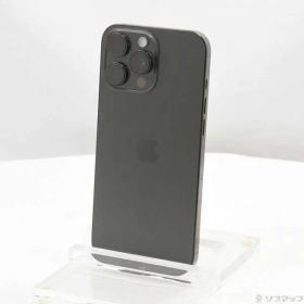 〔中古品〕 iPhone16 Pro Max 256GB ブラックチタニウム MYWG3J／A SIMフリー【262】
