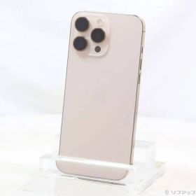〔中古品〕 iPhone16 Pro Max 256GB デザートチタニウム MYWJ3J／A SIMフリー【276】