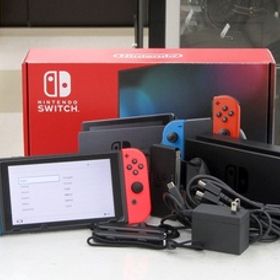 Nintendo Switch (ニンテンドースイッチ) Joy-Con(L) ネオンブルー/(R) ネオンレッド HAD-S-KABAA 任天堂