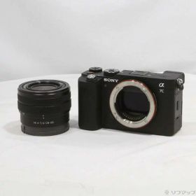 【中古】SONY(ソニー) α7C ズームレンズキット ブラック ILCE-7CL B 【251-ud】