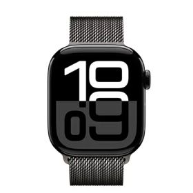 Apple Apple Watch Series10 42mm GPSモデル MWWX3J/A+MXMP3FE/A A2997【ジェットブラックアルミニウムケース/スレートミラネーゼループ】 [中古] 【当社3ヶ月間保証】 イオシス