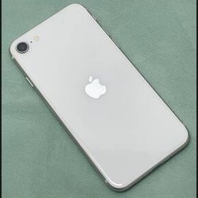 中古 iPhone SE 第3世代 64GB スターライト 3K433J/A デモ機 A2782 (au 〇判定) バッテリー状態100% 領収書可