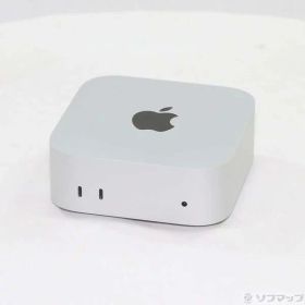 【中古】Apple(アップル) Mac mini Late-2024 MCX44J／A Apple M4 Pro 12コアCPU_16コアGPU 24GB SSD512GB シルバー 〔15.7 Sequoia〕 【377-ud】