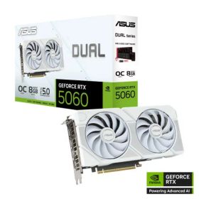 Dual GeForce RTX 5060 White OC Edition 8GB GDDR7 DUAL-RTX5060-O8G-WHITE