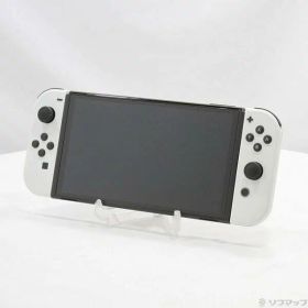 【中古】Nintendo(任天堂) Nintendo Switch 有機ELモデル Joy-Con(L)／(R) ホワイト 【348-ud】