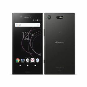 【SIMロック解除済】docomo Xperia XZ1 Compact SO-02K Black SONY 当社3ヶ月間保証 中古 イオシス