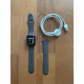 アップルウォッチ(Apple Watch)のapple watch series 3 42mm(腕時計(デジタル))