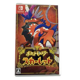 【中古】 Nintendo Switch ポケットモンスタースカーレット ゲームソフト 任天堂 Y10691356