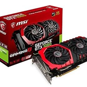 【中古】MSI GeForce GTX 1060 GAMING X 6G Twin Frozr VI/OCモデル グラフィックスボード VD6092