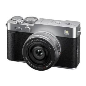 【長期保証付】富士フイルム(FUJIFILM) X-E5LK23-SJP(シルバー) ミラーレス一眼デジタルカメラ XF23mmF2.8R WRレンズキット 日本語・英語版