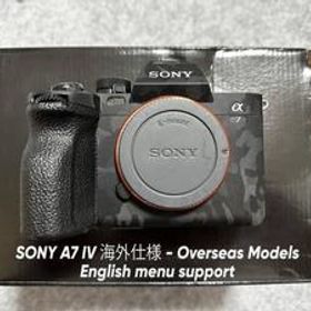 SONY A7 IV ILCE-7M4 海外仕様 Overseas Models English