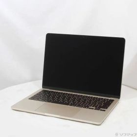 〔中古品〕 MacBook Air 13.6-inch Early-2025 MW0Y3J／A Apple M4 10コアCPU_10コアGPU 16GB SSD256GB スターライト 〔15.7 Sequoia〕【344】