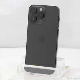 〔中古〕Apple(アップル) iPhone14 Pro Max 512GB スペースブラック MQ9F3J／A SIMフリー〔196-ud〕
