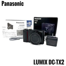 動作良好 Panasonic LUMIX DC-TX2-K パナソニック