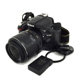 Nikon D5200 一眼レフ デジタルカメラ AF-S NIKKOR 18-55mm 1:3.5-5.6G ズームレンズ 動作確認済み QD122-33