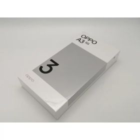 【未使用】Oppo ymobile 【SIMフリー】 OPPO A3 5G 4GB 128GB ブラック【立川フロム中武】保証期間3ヶ月