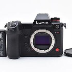 ★極上★ パナソニック Panasonic LUMIX DC-S1H ボディ ブラック 《ショット数2712回・バッテリー付き！》★完動品★ #091P922A509055