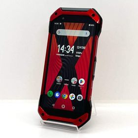 キョウセラ(京セラ)の【訳あり】TORQUE 5G KYG01 au SIMロック解除済 レッド❸(スマートフォン本体)