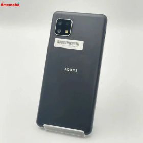【中古】AQUOS sense4 basic 64GB ブラック A003SH Y!mobile版SIMフリ