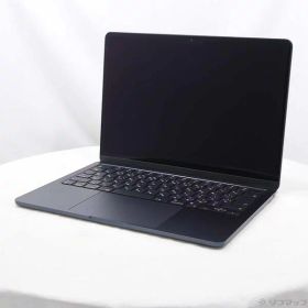 【中古】Apple(アップル) MacBook Air 13.6-inch Early-2024 MRXV3J／A Apple M3 8コアCPU_8コアGPU 8GB SSD256GB ミッドナイト 〔15.7 Sequoia〕 【262-ud】