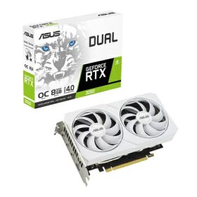 【中古】 ASUS NVIDIA GeForce RTX 3060 搭載 OC Edition 8GB GDDR6 DUAL-RTX3060-O8G-WHITE/品