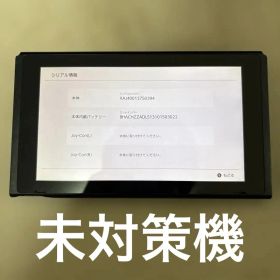 Nintendo Switch 本体 HAC 2017年製