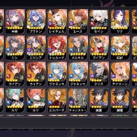 引退最強アカウント ファイ＆ジュリ所持 | セナリバ(セブンナイツ Re:BIRTH)のアカウントデータ、RMTの販売・買取一覧