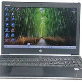 【驚速 HP Probook 450 G5 i3-7020U 2.3Ghz x4+8GB+SSD120GB+HDD320 15.6インチワイドノートPC】Win11+Office2021/WEBカメラ■A071124