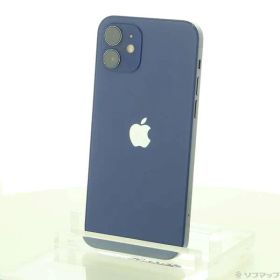 〔中古品〕 iPhone12 64GB ブルー MGHR3J／A SIMフリー【262】