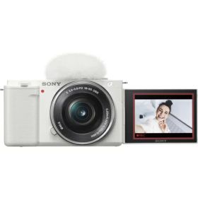 ソニー SONY VLOGCAM ZV-E10L パワーズームレンズキット ホワイト ZVE10LWC