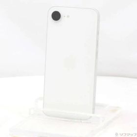 〔中古品〕 iPhone16e 128GB ホワイト MD1R4J／A SIMフリー【368】