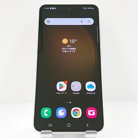 Galaxy S23 SCG19 au クリーム 送料無料 即決 本体 c11486