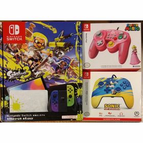 ニンテンドースイッチ(Nintendo Switch)のNintendo Switch スプラトゥーン3エディション+コントローラー2個(家庭用ゲーム機本体)