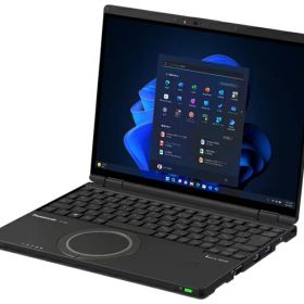 パナソニック｜Panasonic 2in1 ノートパソコン QR(12.4型/Windows11 Pro/Office2024/Core i7 1360P/メモリ 16GB/SSD 512GB/タッチパネル)ブラック Let’s note レッツノート CF-QR4KDNCR