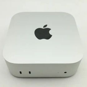 【中古】Apple Mac mini M4(CPU:10C/GPU:10C) 16GB/256GB シルバー MU9D3J/A (M4・2024)【広島】保証期間１ヶ月【ランクA】