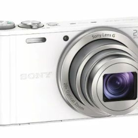 【中古】【非常に良い】SONY デジタルカメラ Cyber-shot WX300 2110万画素 光学20倍 ホワイト DSC-WX300(W)