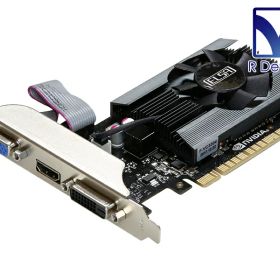 ELSA Technology GeForce GT 710 2048MB D-Sub 15-Pin/HDMI/Dual-Link DVI-D PCI Express 2.0 x8 GD710-2GERL【中古グラフィックボード】