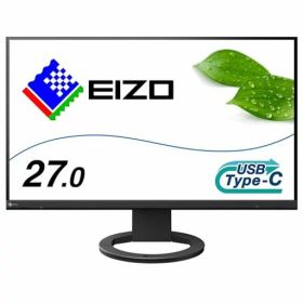 EIZOビジネススタンダードモニター|FlexScanEV2720S-BK|27.0型2560x1440・USBType-C(70W給電)・スタンド可動・ブラック