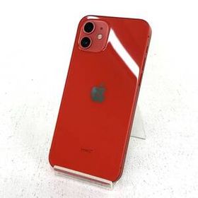 【GLB】中古 au版 利用制限〇 SIMフリー Apple iPhone12 128GB MGHW3J/A レッド 赤 353905990452115【陸送便】：