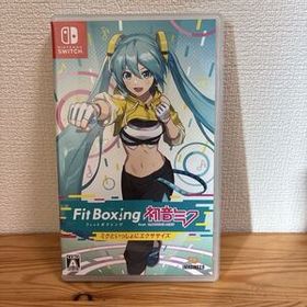 【Switch】 Fit Boxing feat. 初音ミク-ミクといっしょにエクササイズ- カード付き ニンテンドースイッチ Switchソフトフィットボクシング