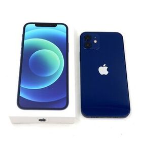 ◇【docomo/Apple】iPhone 12 128GB SIMロック解除済 MGHX3J/A スマートフォン ブルー