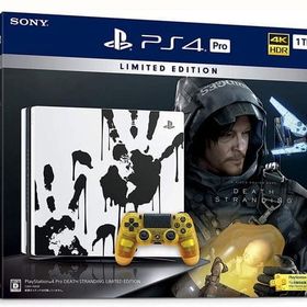 プレイステーション4 Pro本体 DEATH STRANDING LIMITED EDITION(HDD1TB/CUHJ-10033)（本体のみ、本体状態難） PS4ハード