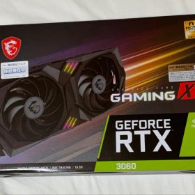 新品未開封／GeForce RTX 3060 GAMING X 12G