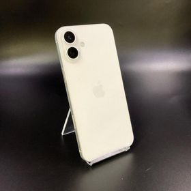 アップル(Apple)の【全額返金保証】【最速発送】Apple iPhone iPhone 16 Plus 512GB ホワイト SIMフリー 動作確認済(スマートフォン本体)