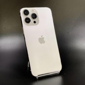 アップル(Apple)の【全額返金保証】【最速発送】Apple iPhone iPhone 13 Pro Max 256GB シルバー Softbank SIMフリー 動作確認済(スマートフォン本体)