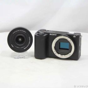 【中古】SONY(ソニー) VLOGCAM ZV-E10 II パワーズームレンズキット ブラック ZV-E10M2K B 【276-ud】