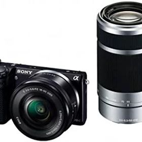 【中古】【非常に良い】SONY ソニー デジタル一眼カメラ「NEX-5T」ダブルズームレンズキット(ブラック) NEX-5T NEX-5TY-B